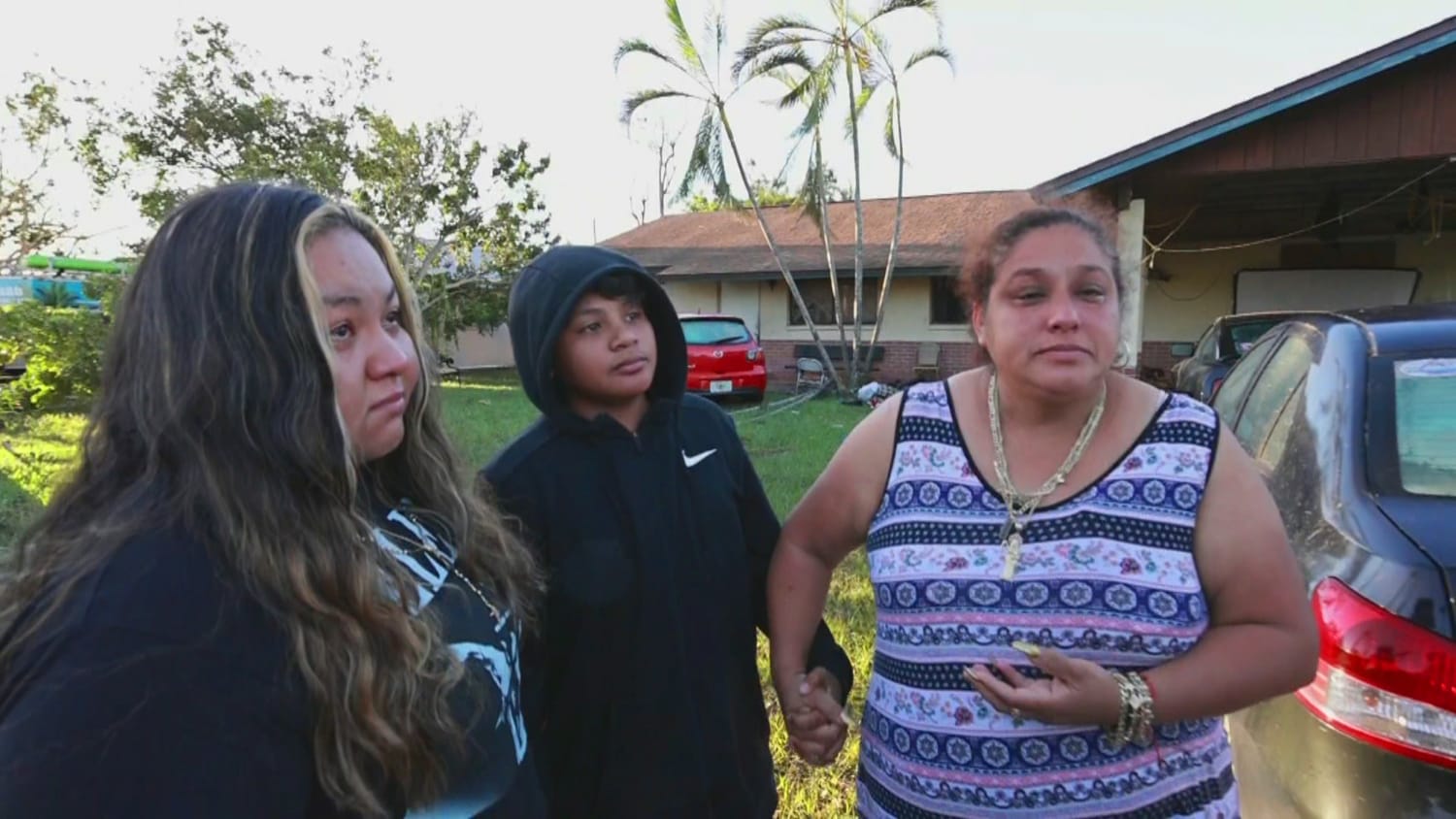 'Mommy, don't let me die': Florida family recounts escaping home during Hurricane Ian