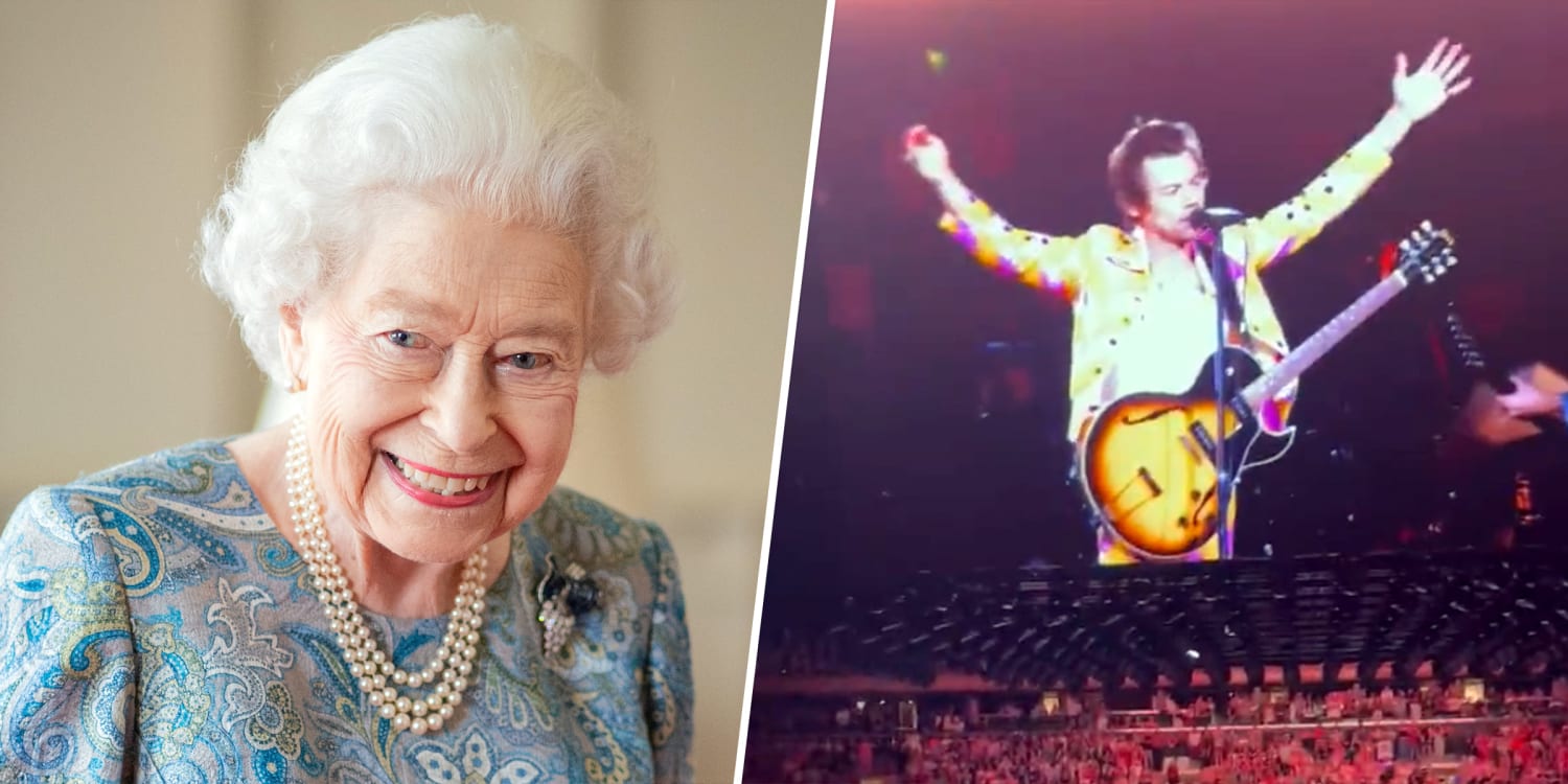 Elton John and Harry Styles Pay Tribute to Queen Elizabeth During Concerts