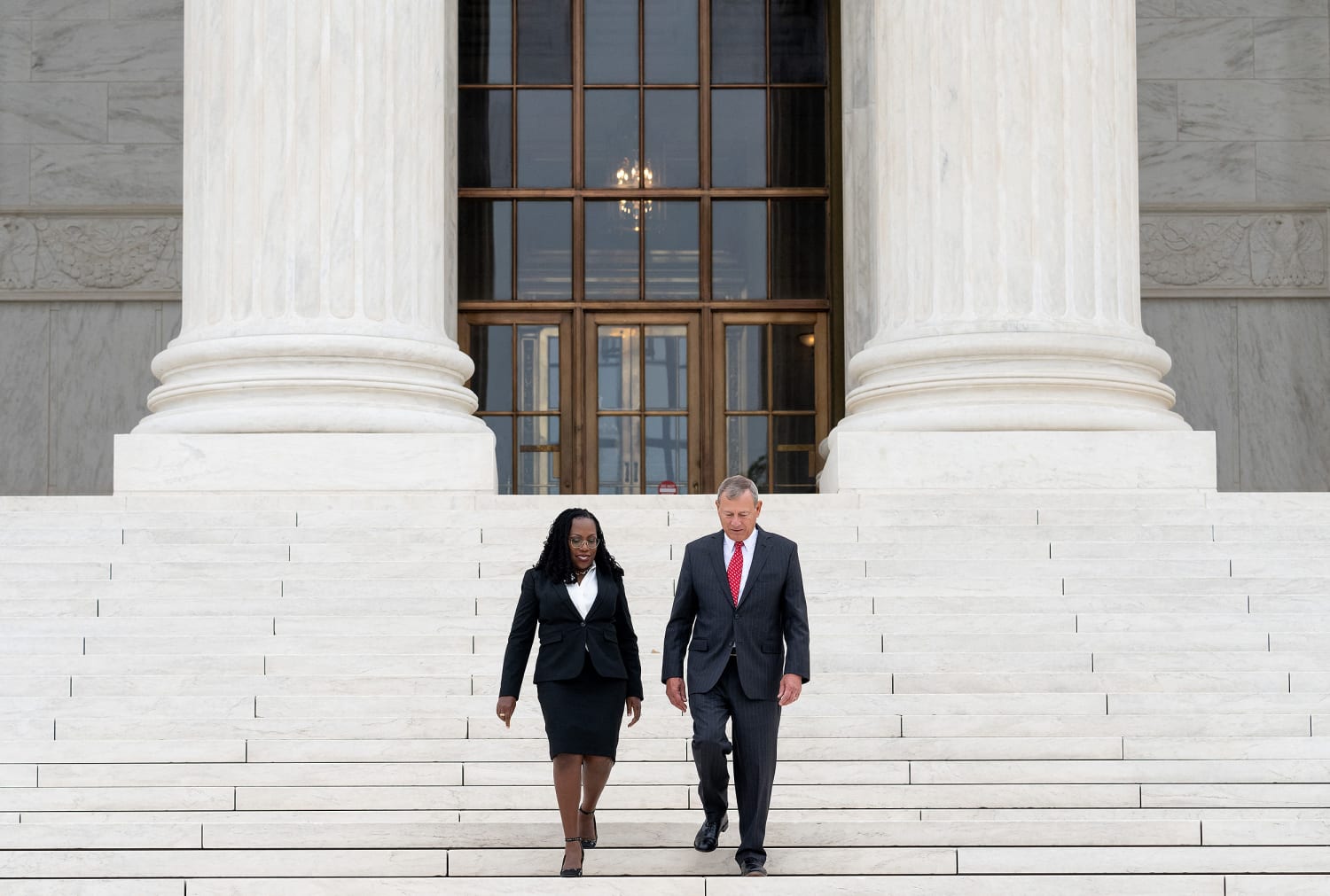 Justice Jackson makes Supreme Court debut in brief ceremony - The