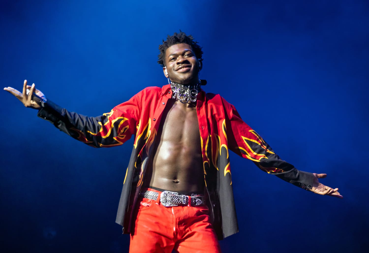 Lil Nas X sends pizza to ‘homophobic protestors’ outside his Boston concert