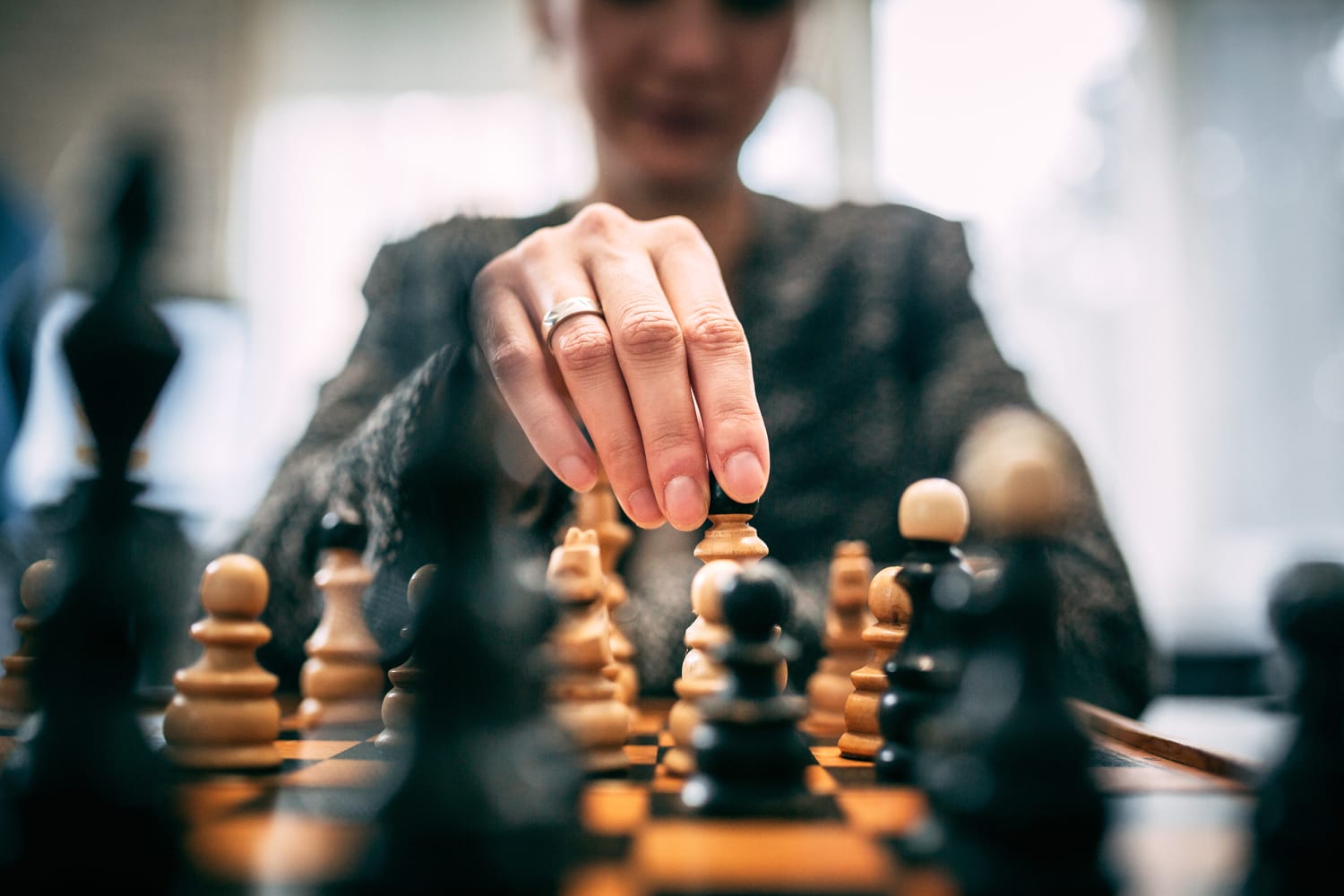 Top female grandmaster takes on man's world of chess