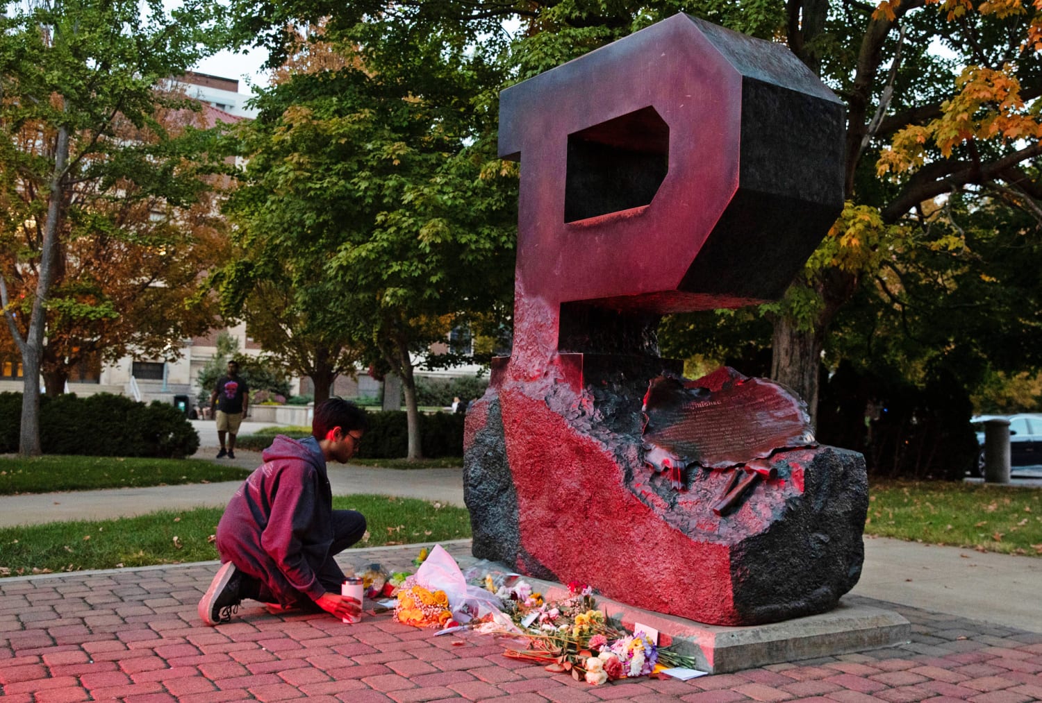 Purdue University student told police he used knife to kill roommate as he was sitting in a chair, affidavit says