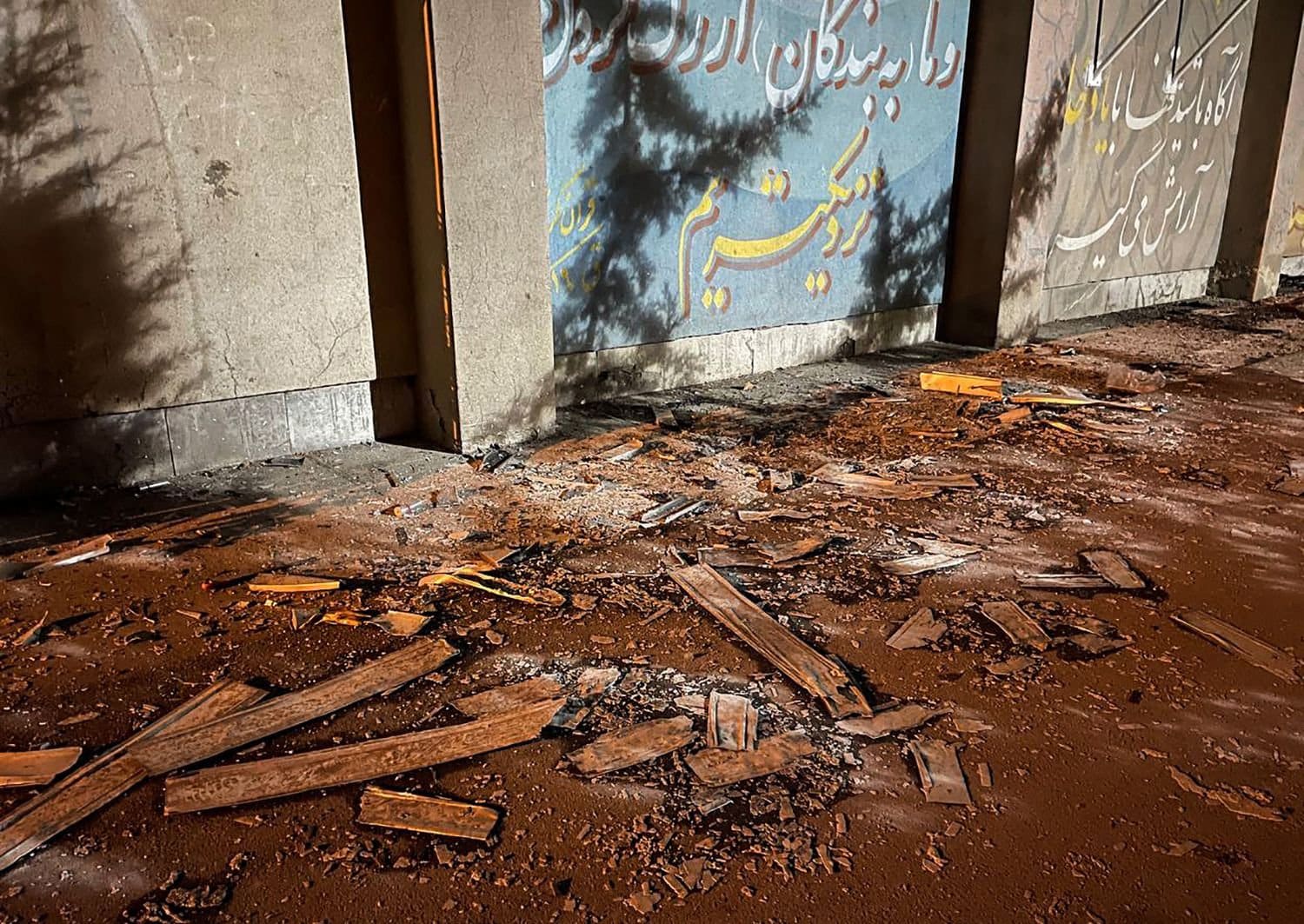 Fire erupts at notorious prison in Iran, killing four, as unrest spreads