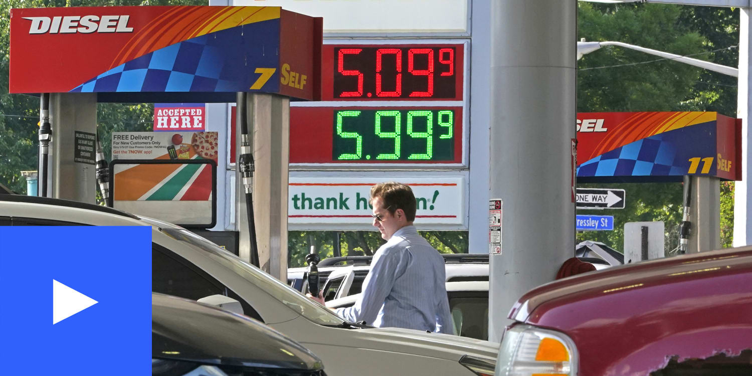 A photo of gas pump