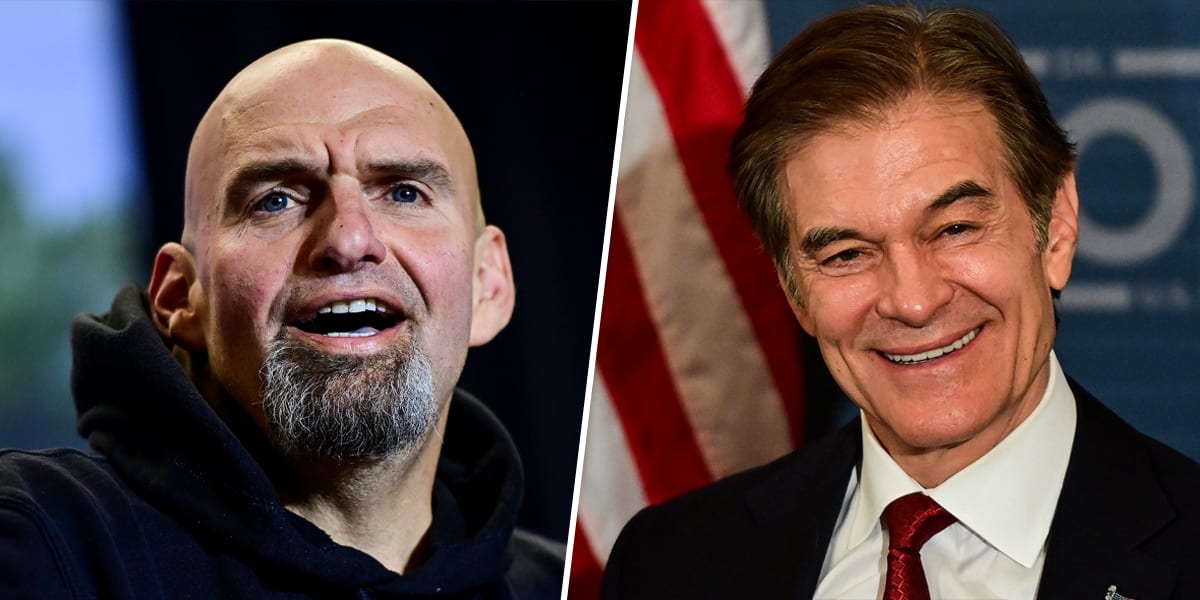 Oz and Fetterman debate as it happened: PA candidates clash on abortion,  fracking