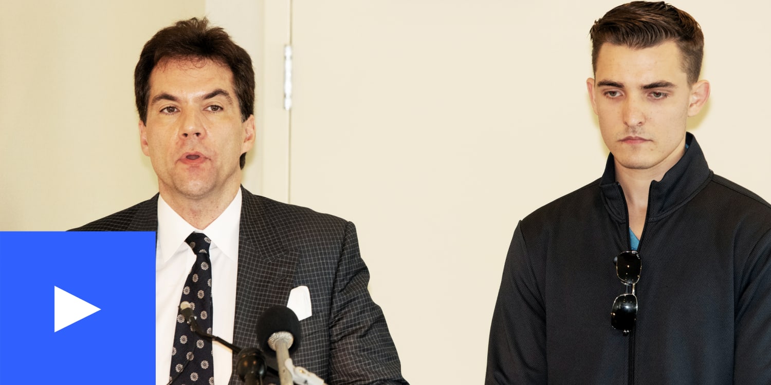 A photo of Jacob Wohl and Jack Burkman