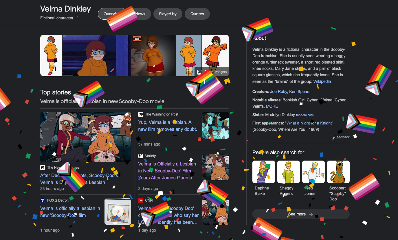 SCOOBY-DOO Icon Velma Dinkley Canonically Confirmed Queer - Nerdist