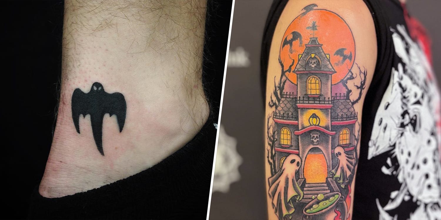 50 Best Halloween Tattoos And Cute Halloween Tattoo Design Ideas