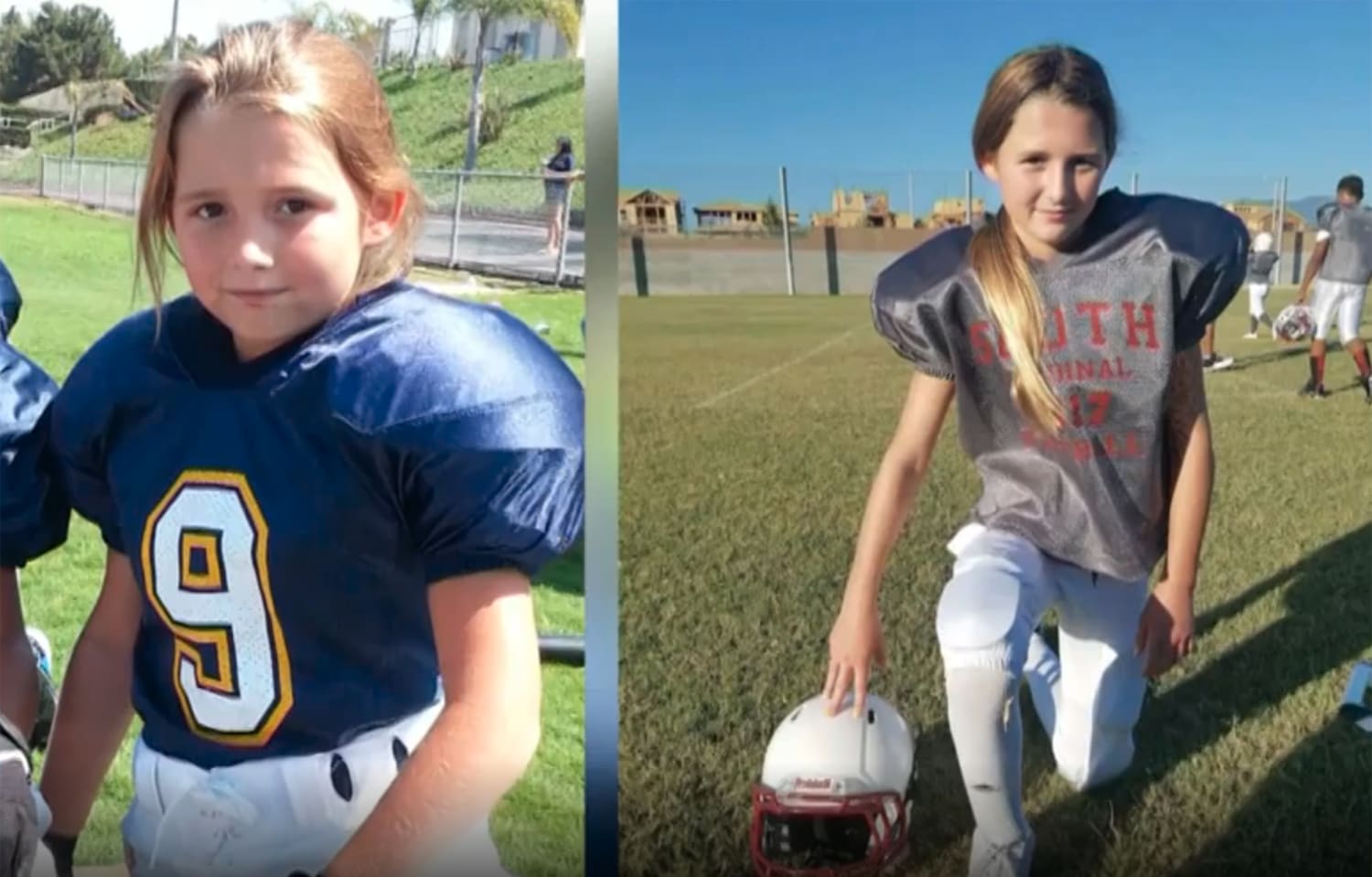 Babes In NFL Jerseys -- Touchdown!