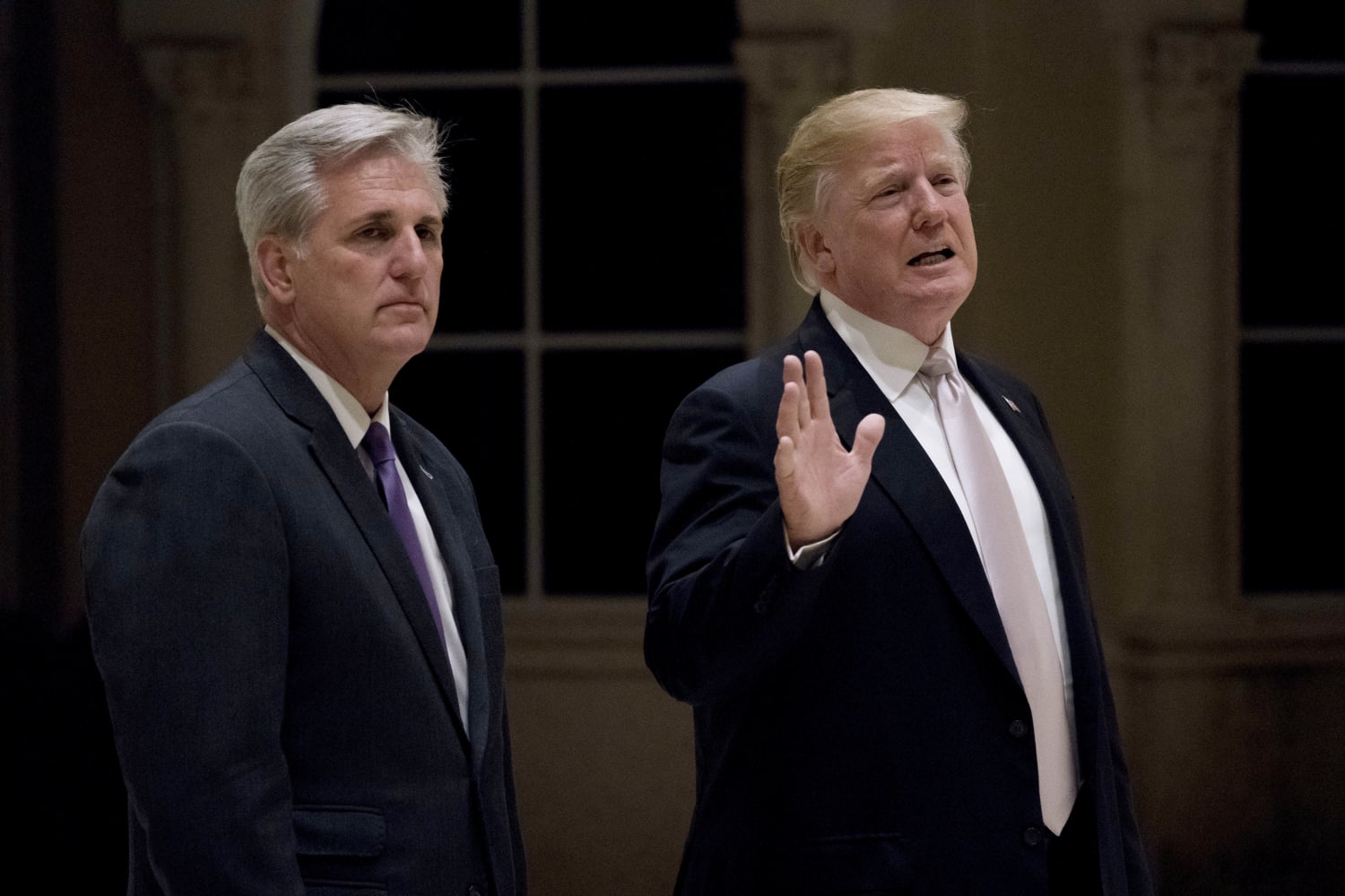 Trump mum on whether he still supports McCarthy for speaker: 'We'll see what happens'
