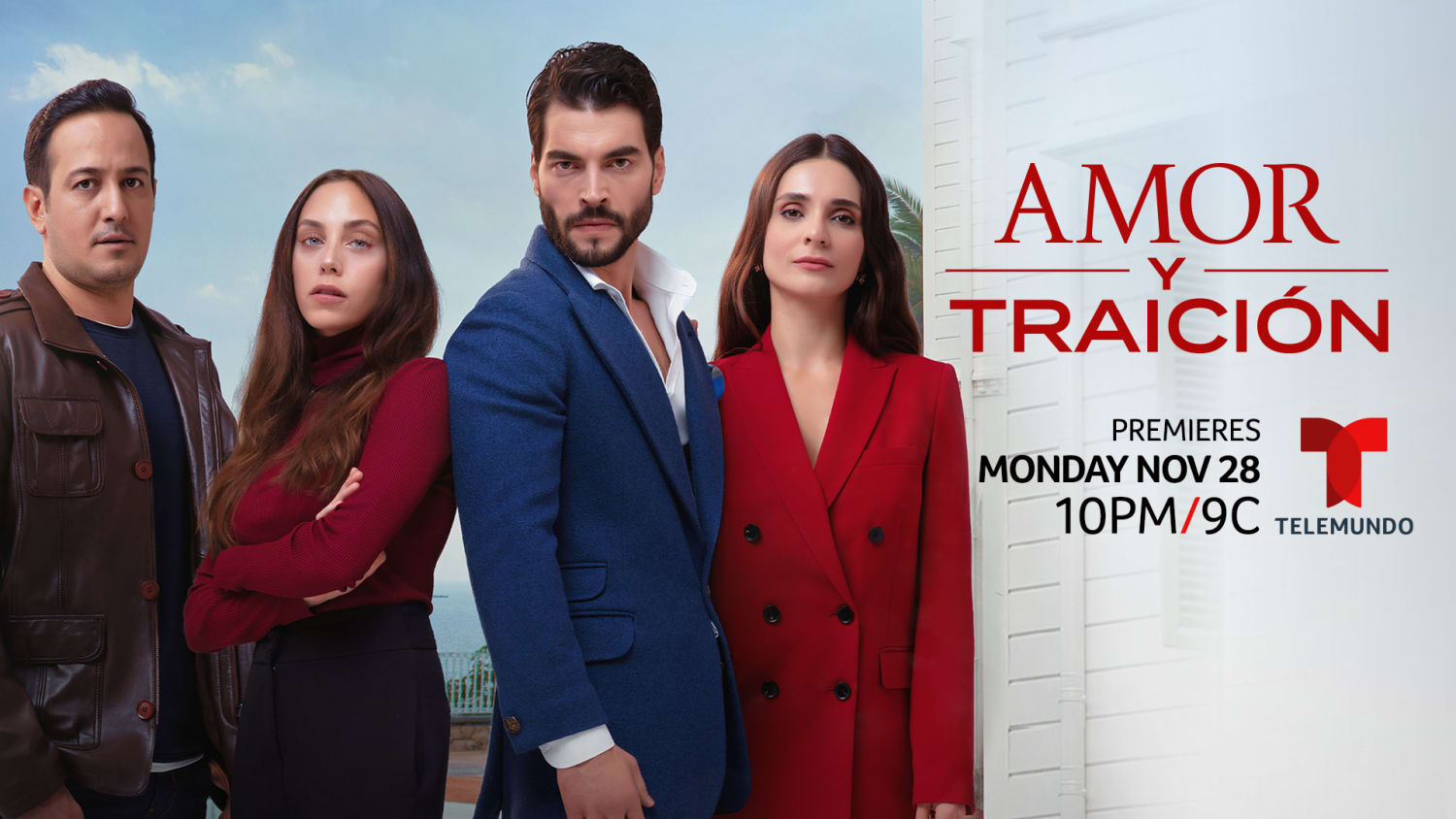 Amor y Traición' Is Set To Conquer Audiences on Telemundo