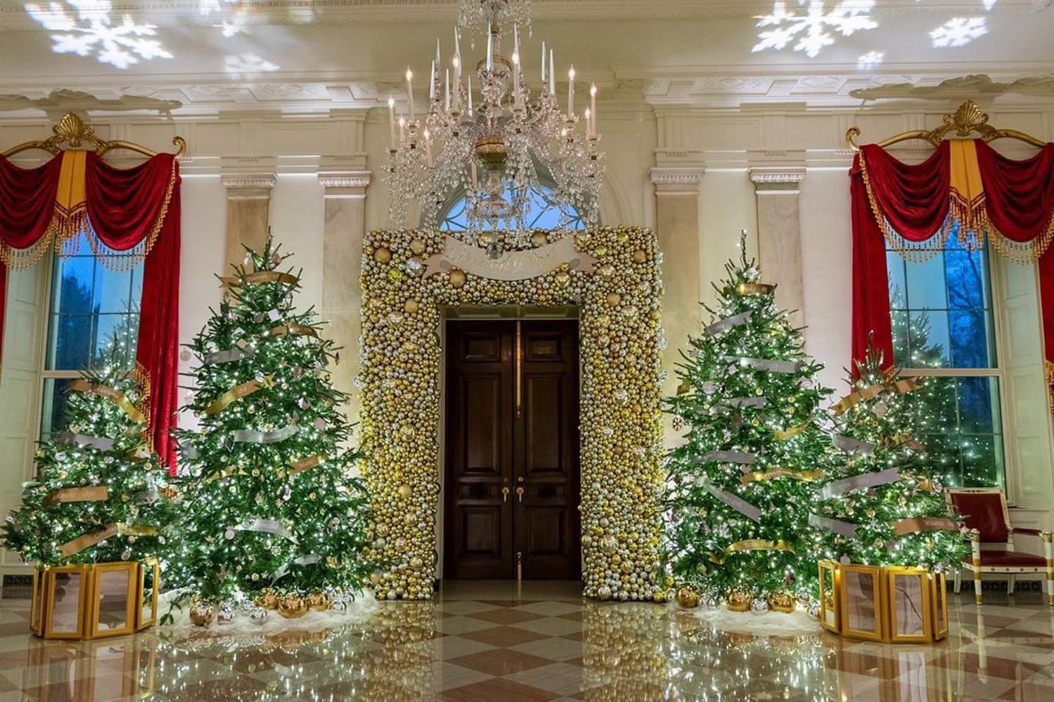 White House reveals a homier look for 2022 holiday decorations - The  Washington Post
