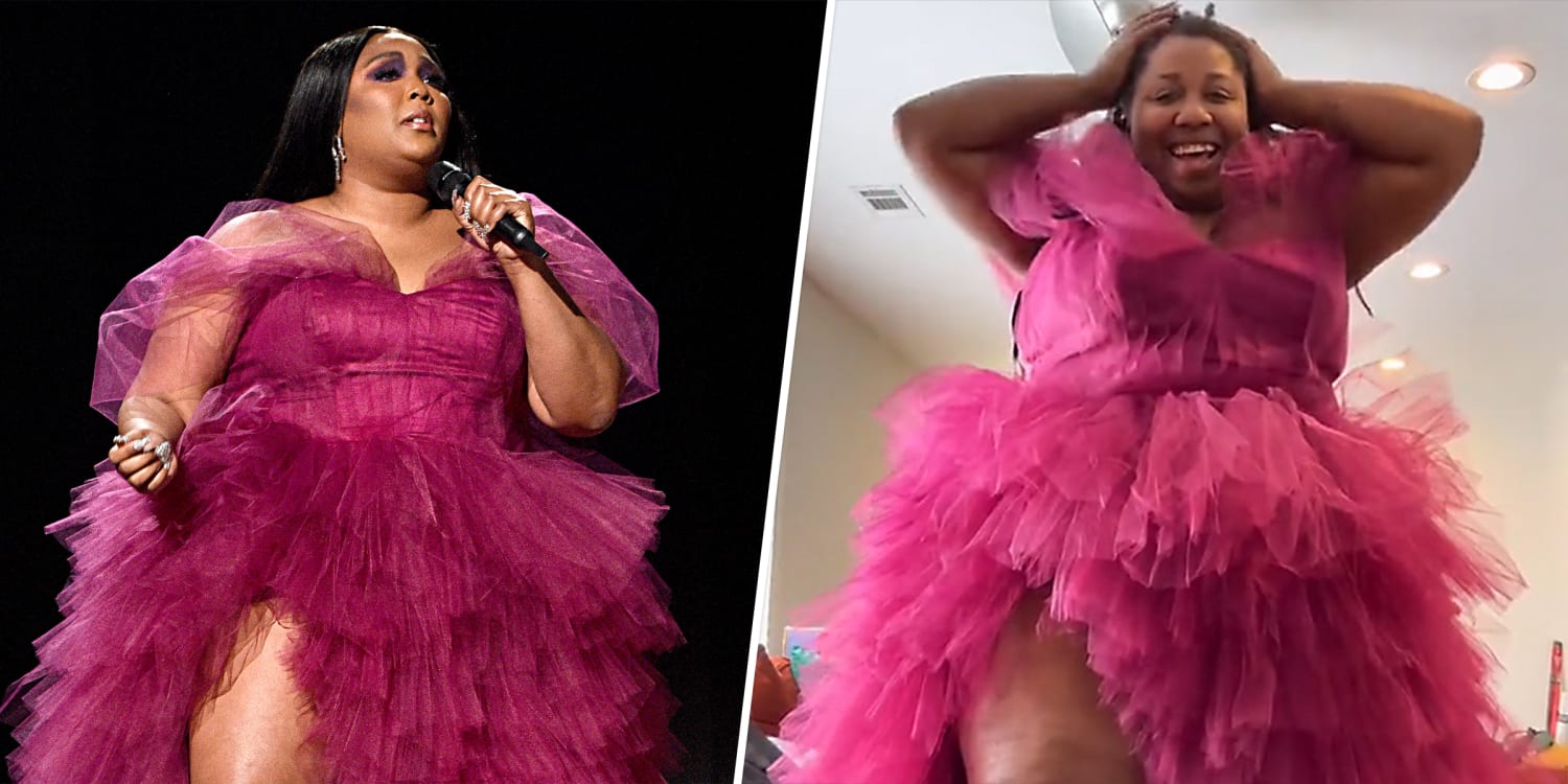 Writer wears Lizzo's dress to red carpet gala after an unusual request