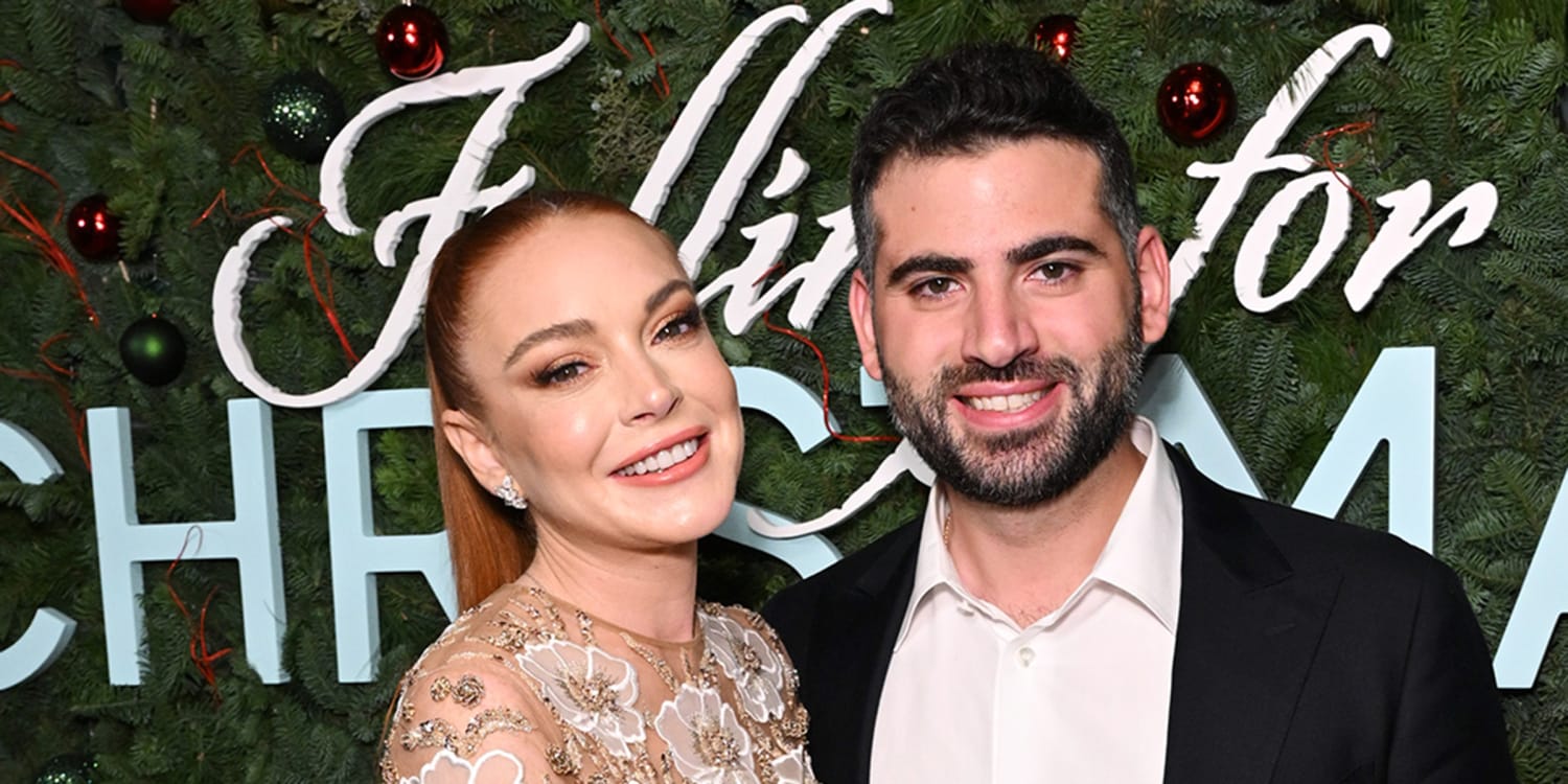 Lindsay Lohan makes red carpet debut with husband Bader Shammas