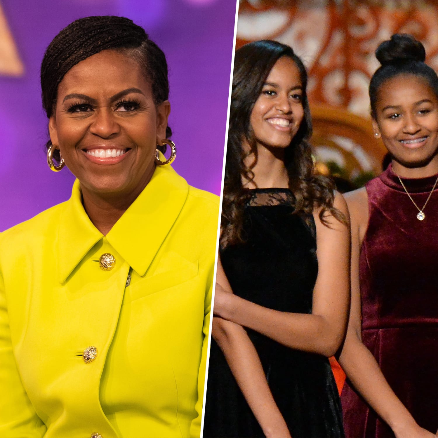 barack obama daughters names and ages