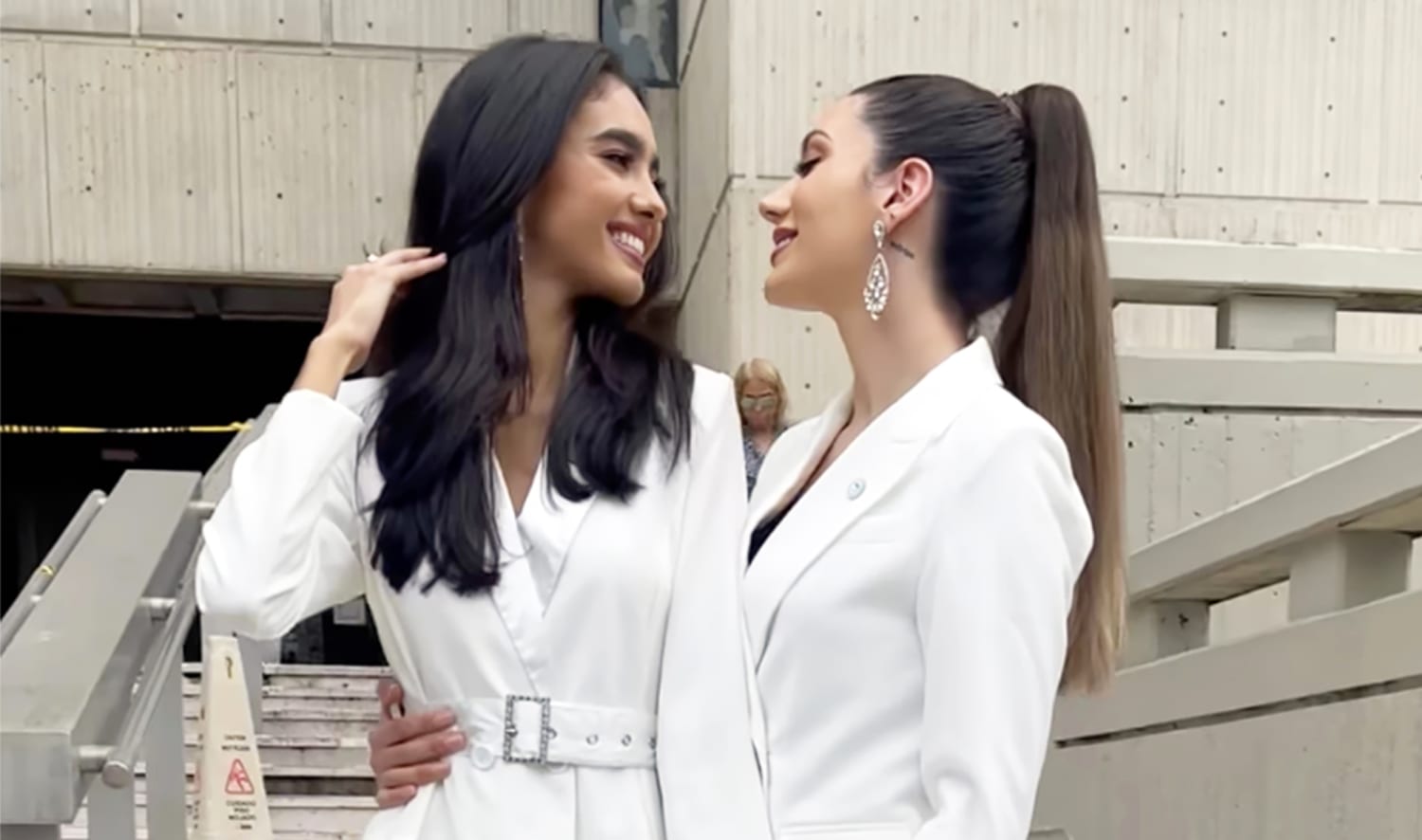 Miss Argentina and Miss Puerto Rico reveal they secretly got married
