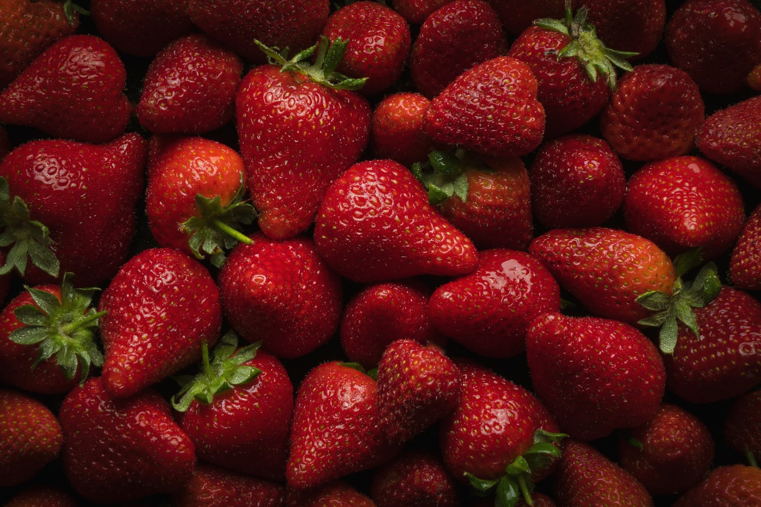 strawberries background