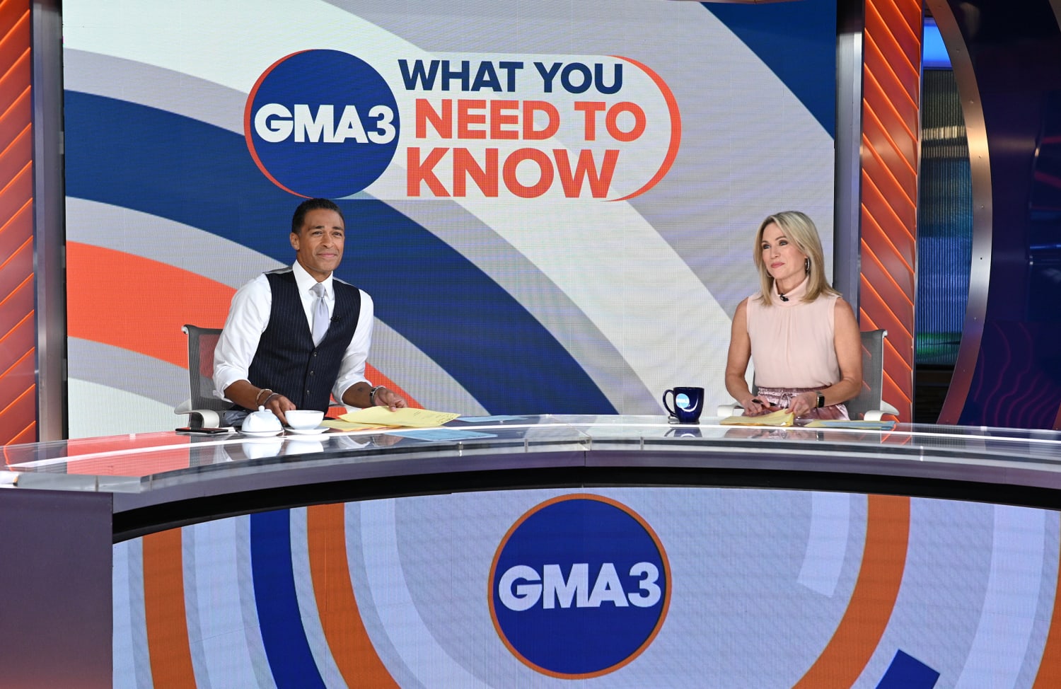 'GMA3' anchors T.J. Holmes and Amy Robach taken off air after news of their relationship surfaced