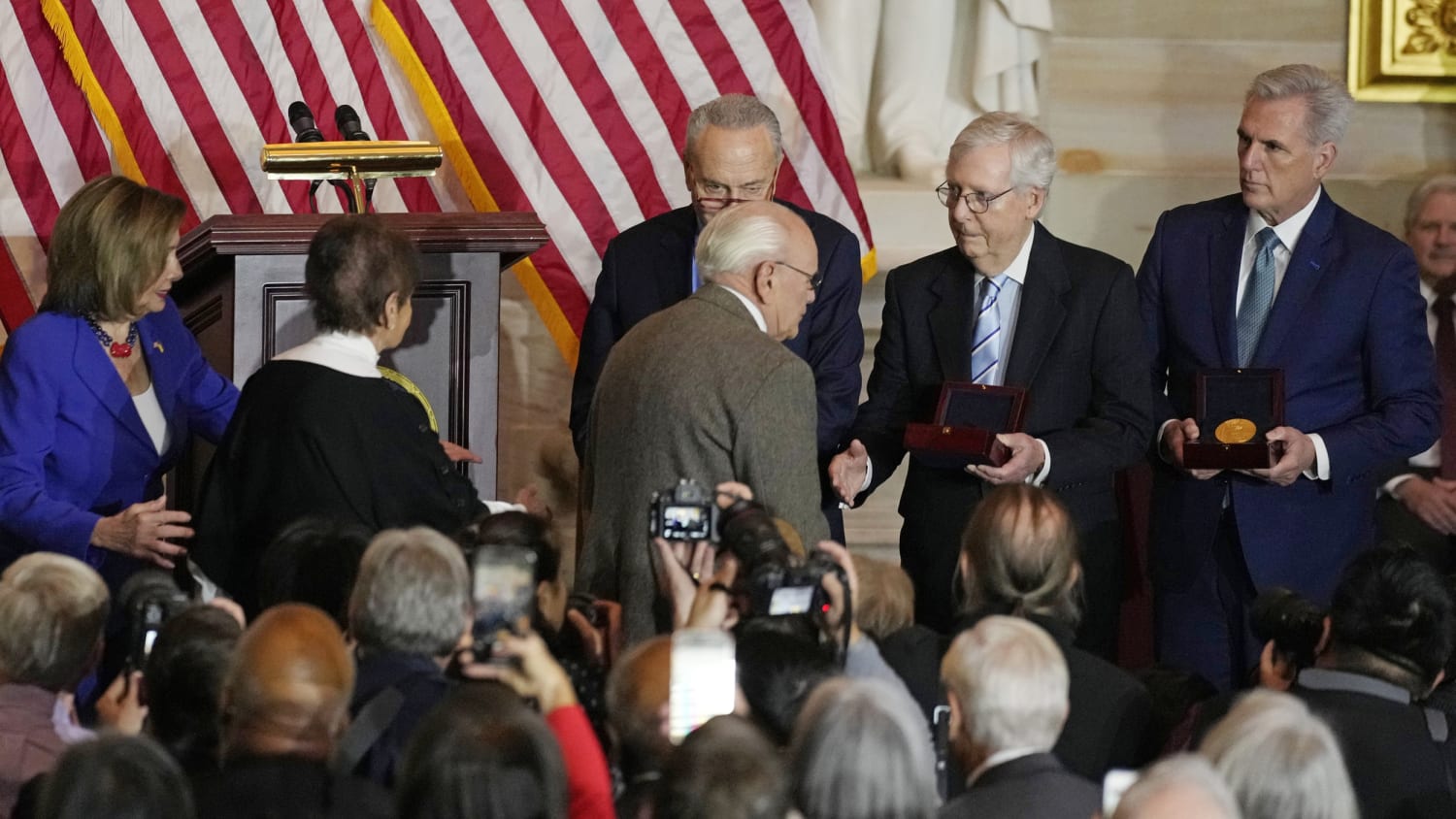 The dramatic and unscripted moment we needed at the Congressional Gold Medal ceremony