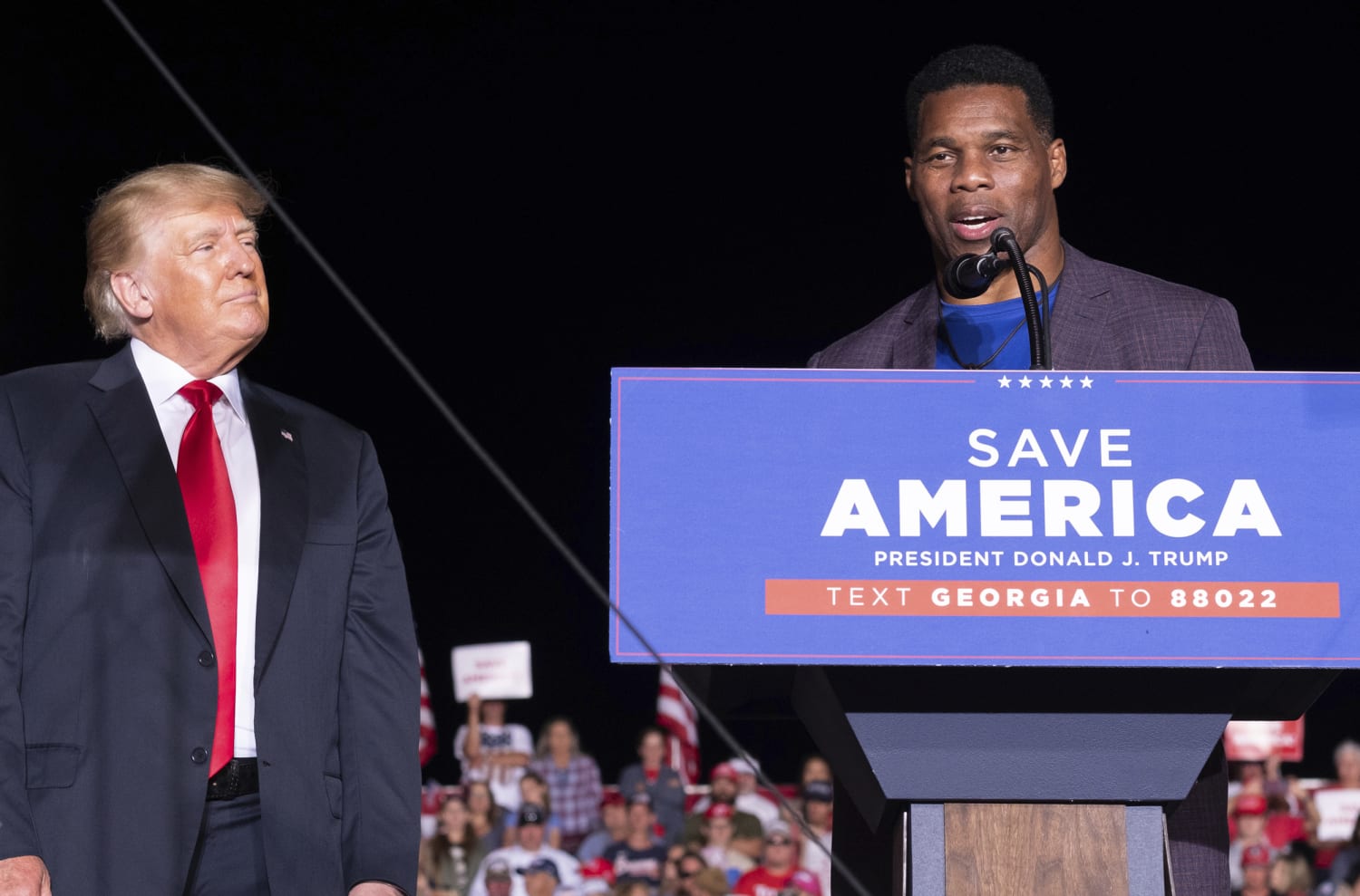 Herschel Walker concedes and says, 'we put up one heck of a fight'