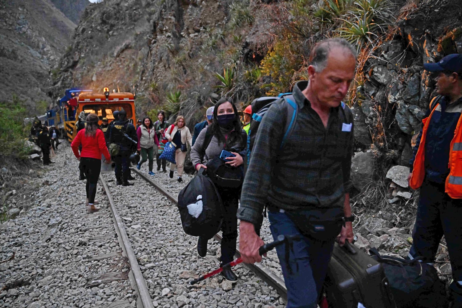 American tourists stranded in Machu Picchu as deadly unrest sweeps Peru