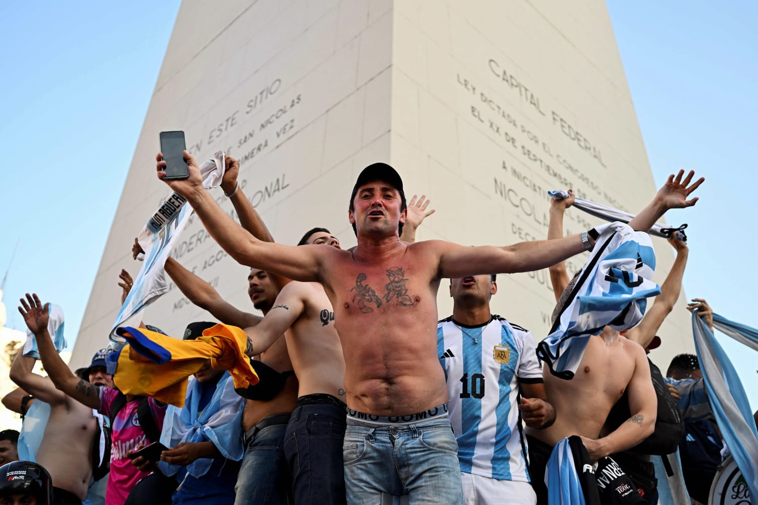 Argentina celebrates team reaching World Cup final led by Lionel Messi