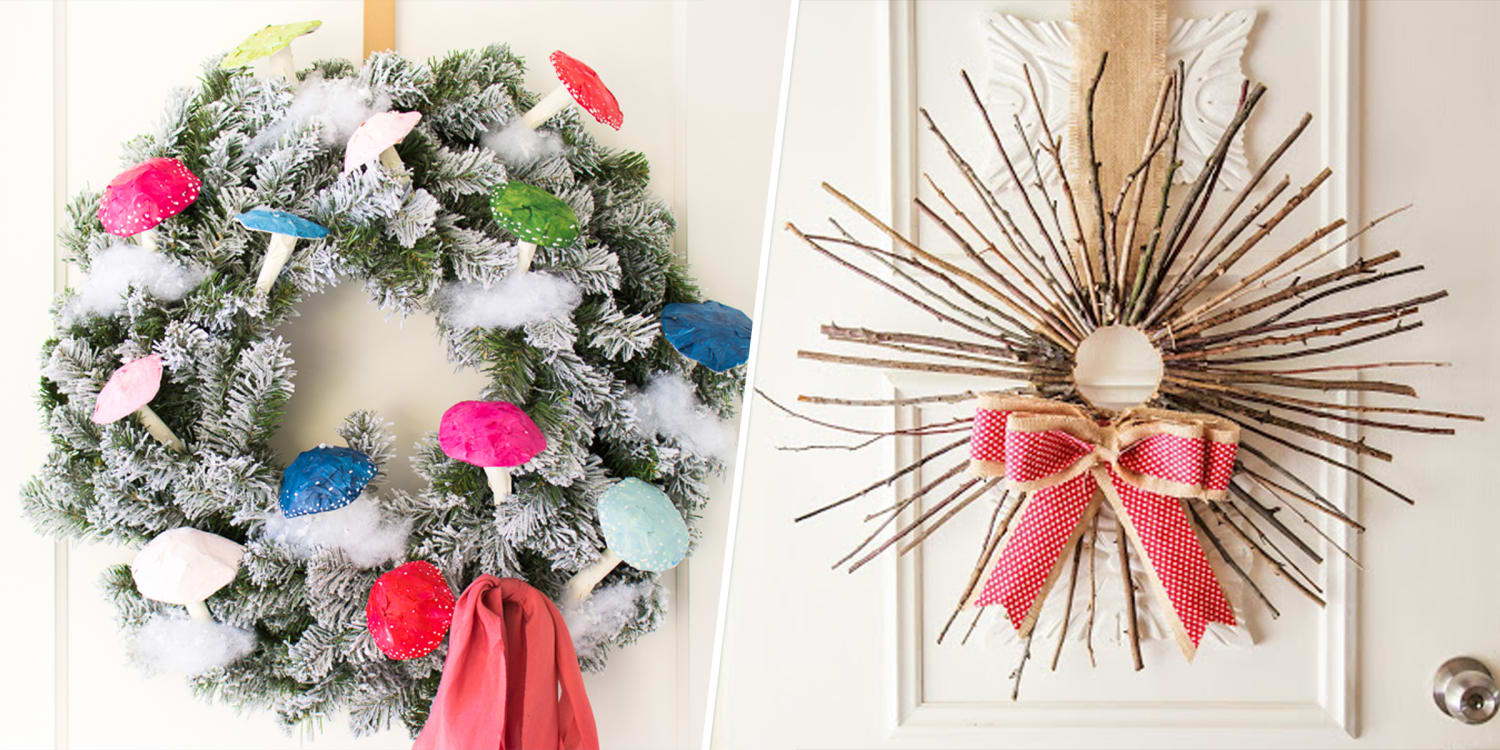 25 Christmas Door Decorations to DIY - Decorating Christmas Door Ideas
