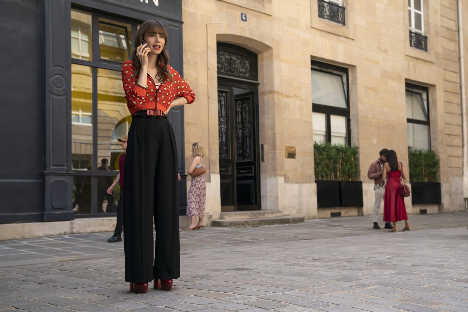 Why Emily in Paris touts young designers