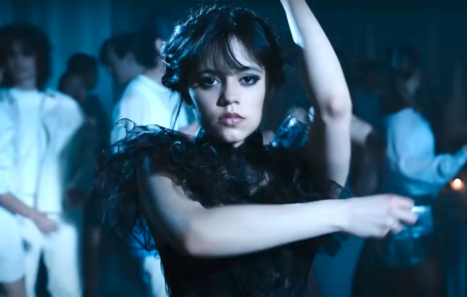 How Jenna Ortega's 'Wednesday' Dress Was Hacked for Viral Dance Moves – WWD