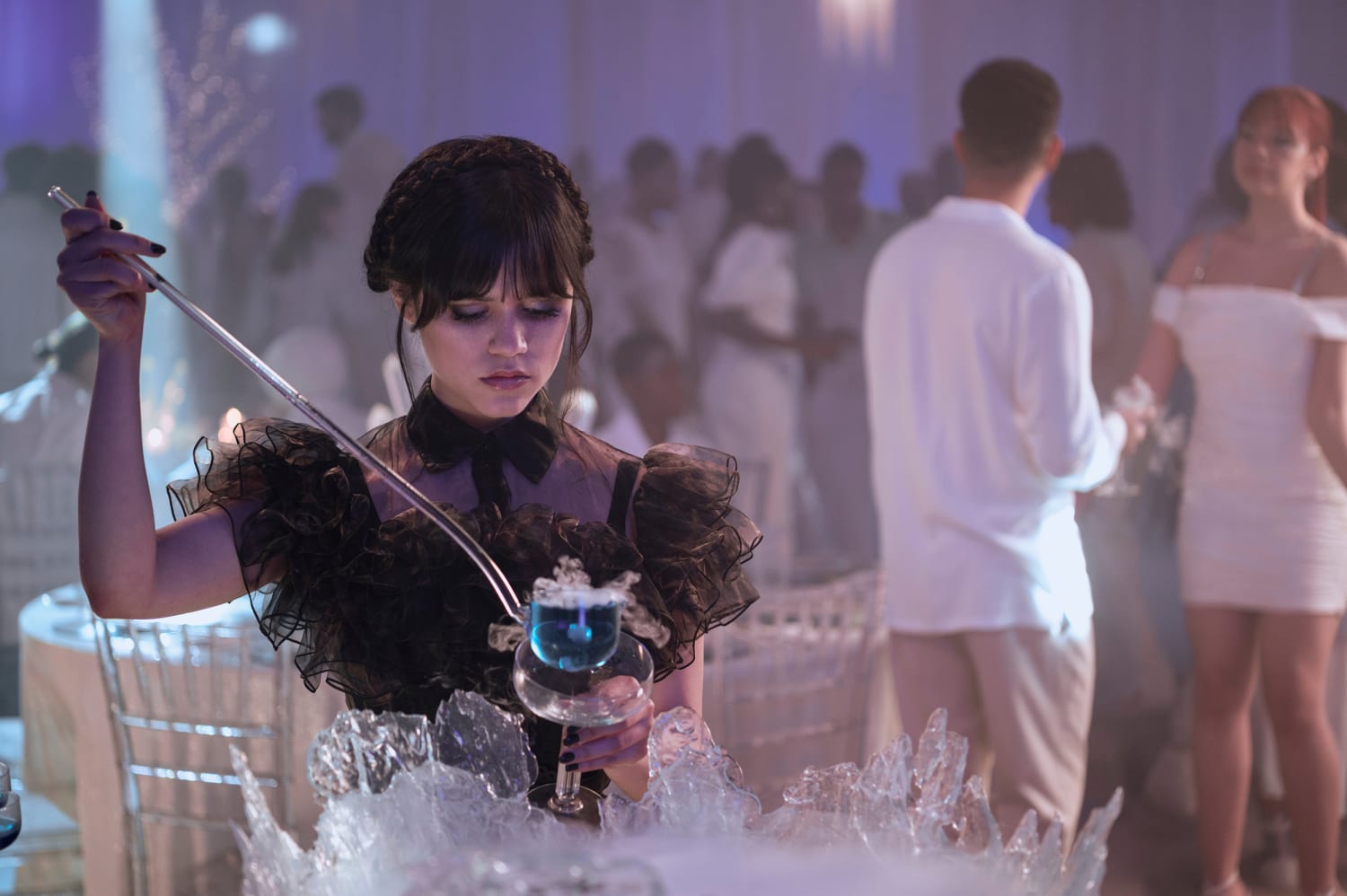 How Jenna Ortega's 'Wednesday' Dress Was Hacked for Viral Dance Moves – WWD