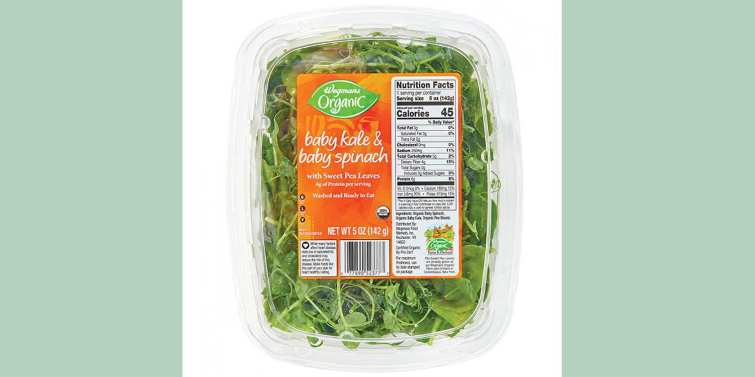 Salad Greens Sold at Wegmans in 7 States Recalled for Salmonella