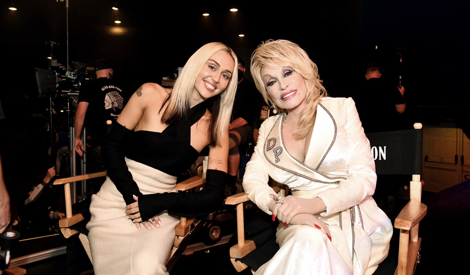 Miley Cyrus On Playing Godmother Dolly Parton In A Biopic
