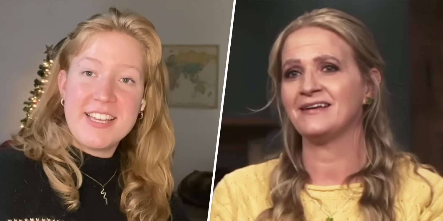 Sister Wives Gwendlyn Brown Told Mom Christine Good For You About Divorce picture image