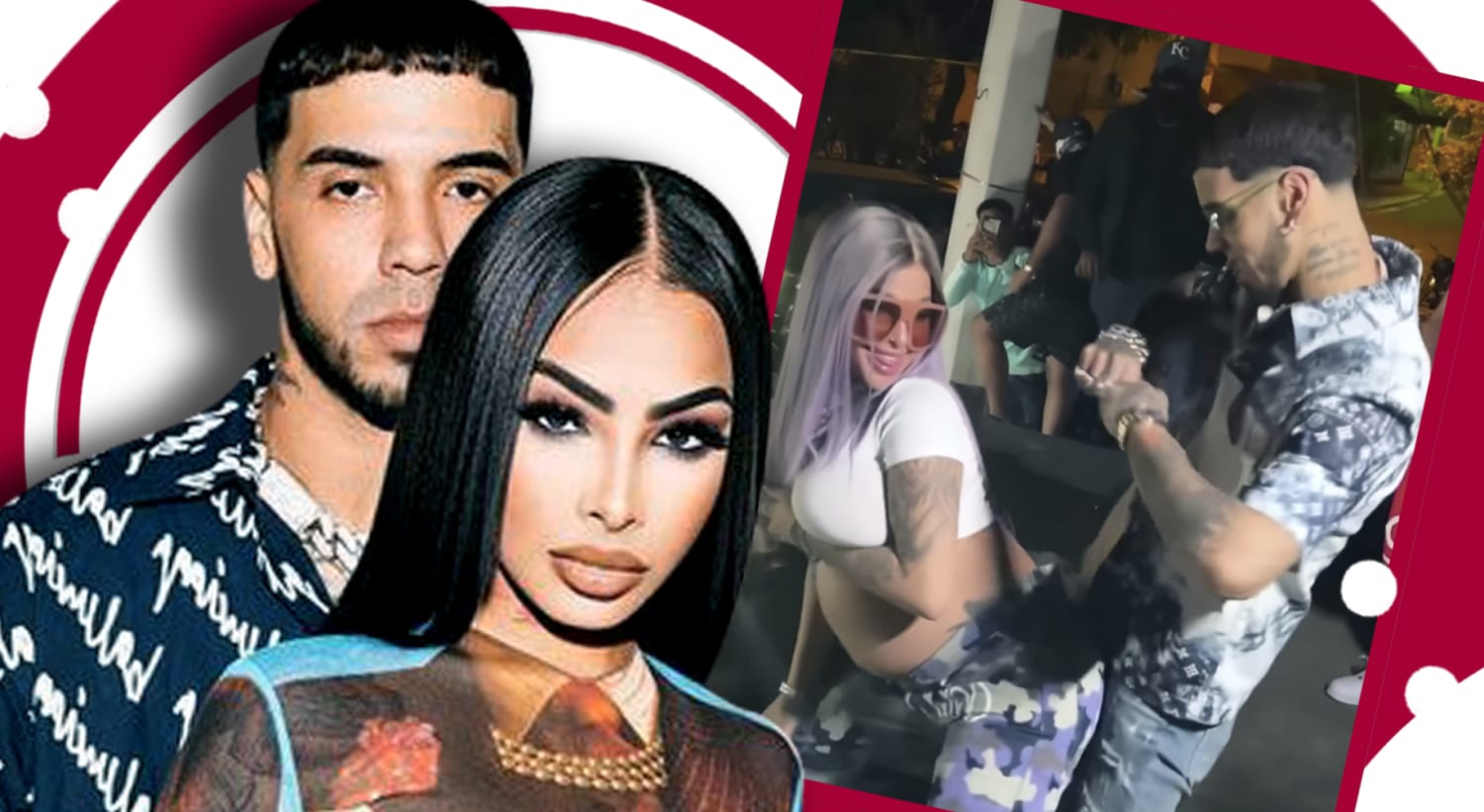 Yailin La Más Viral, con todo y su pancita de embarazo, hace intenso perreo  con Anuel