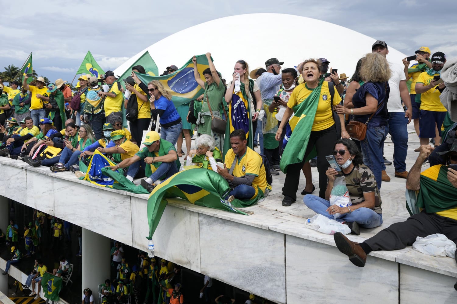 Brazil observes anniversary of the anti-democratic uprising in the