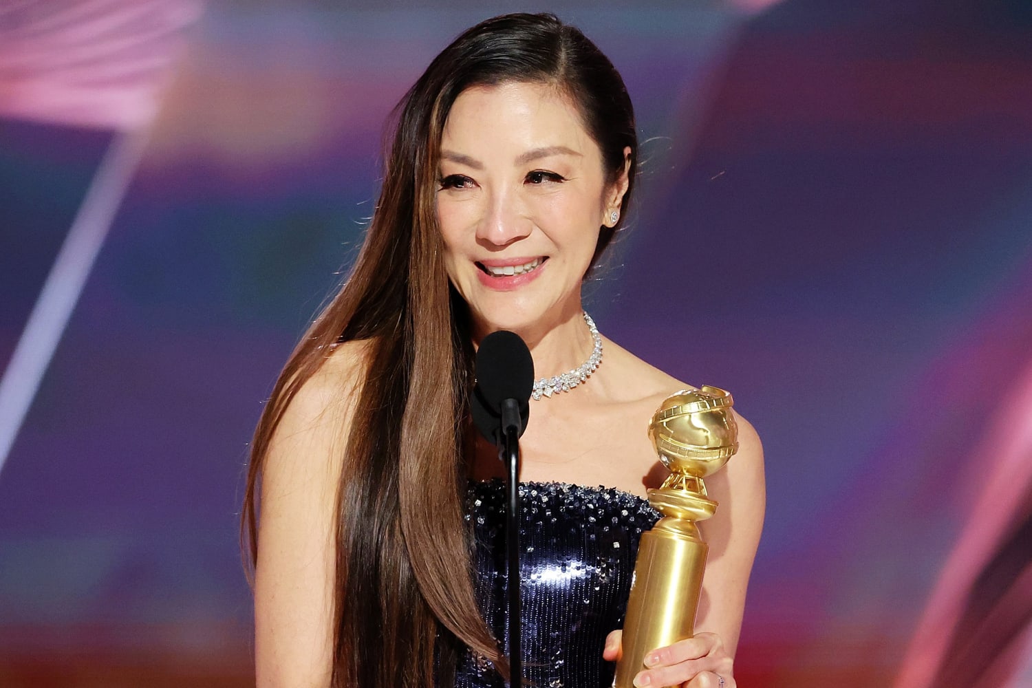 Why Michelle Yeoh's 'shut up' at the Golden Globes was profound