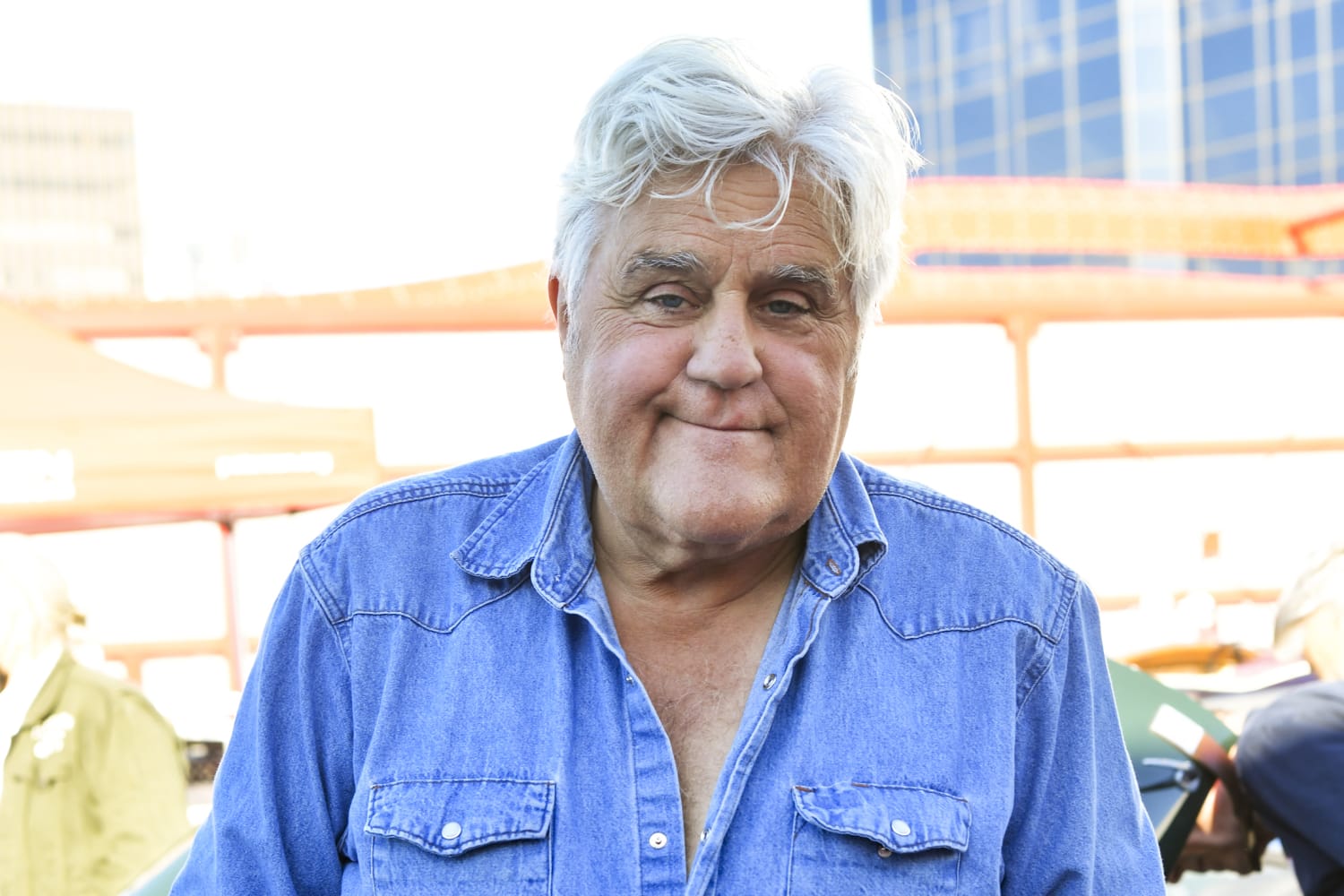 Jay Leno suffers broken bones in motorcycle accident after garage fire