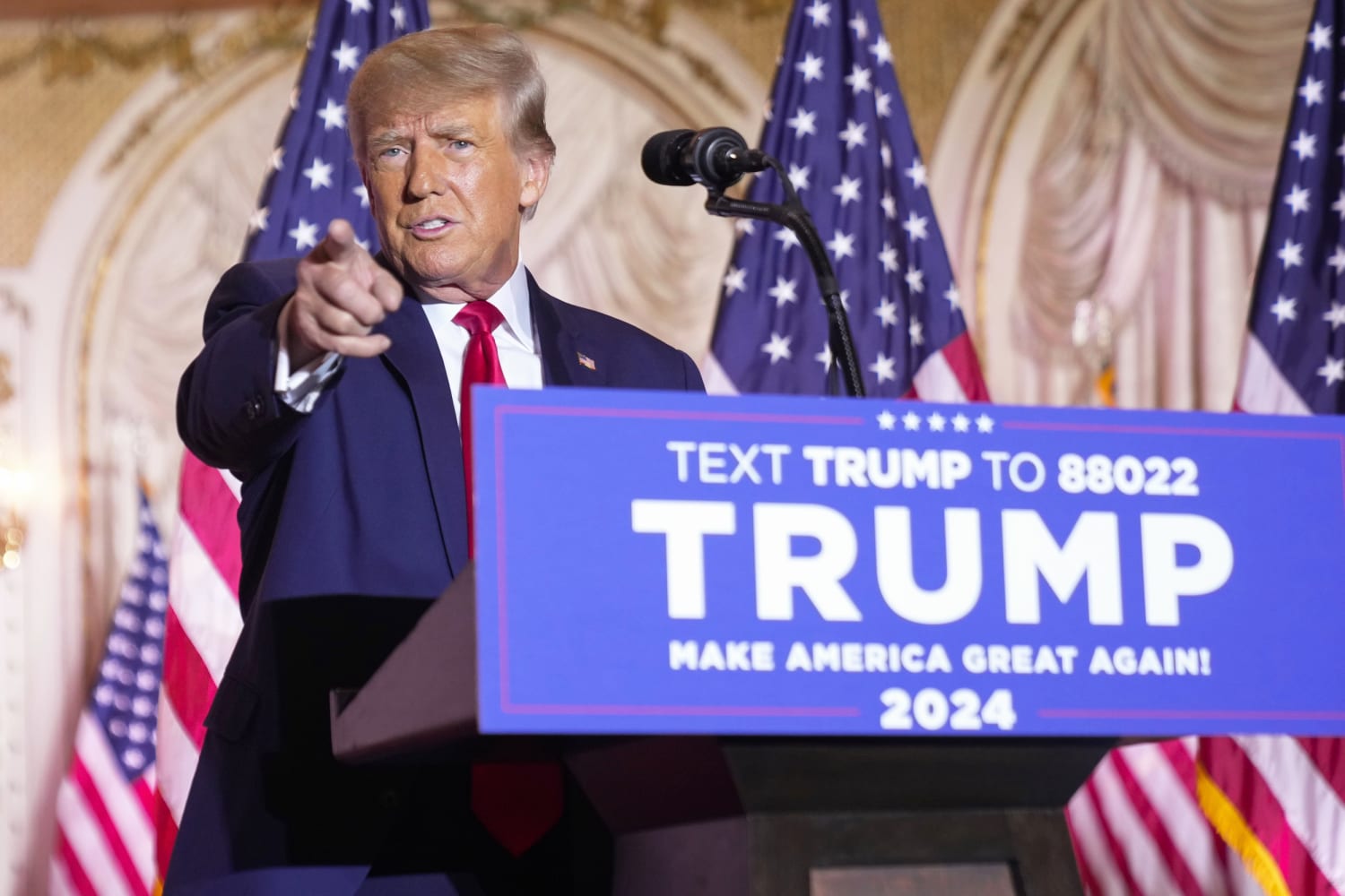 Trump kicks off his 2024 campaign: ‘We are at the brink of World War III’