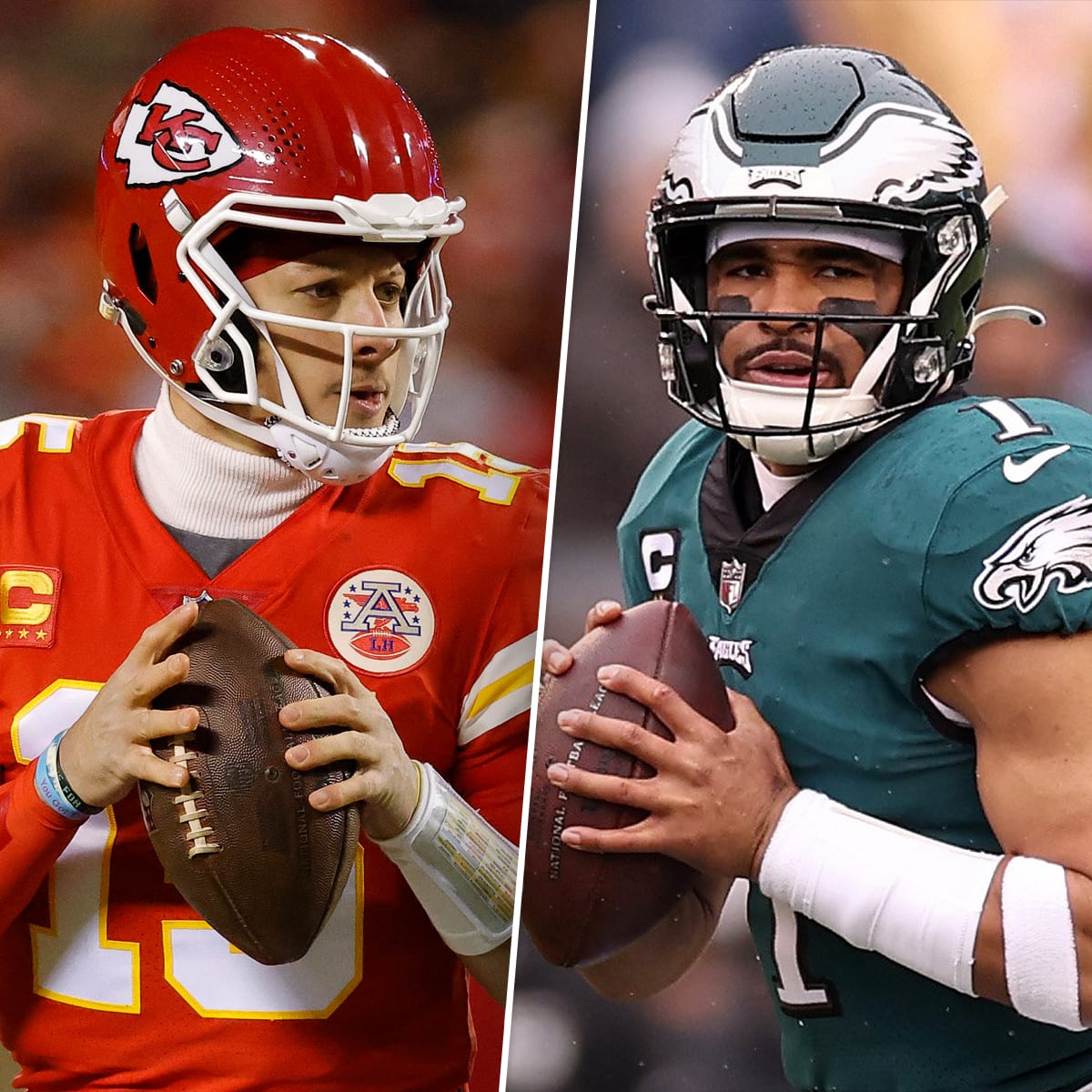 Patrick Mahomes and Jalen Hurts are first Black QBs to face off in Super  Bowl