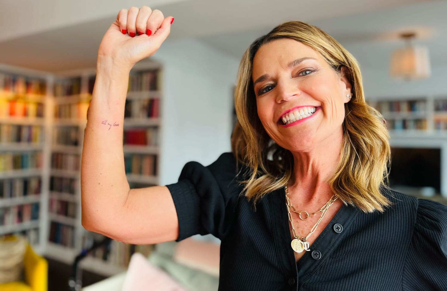 Savannah Guthrie Gets First Tattoo With BFF Drew Barrymore