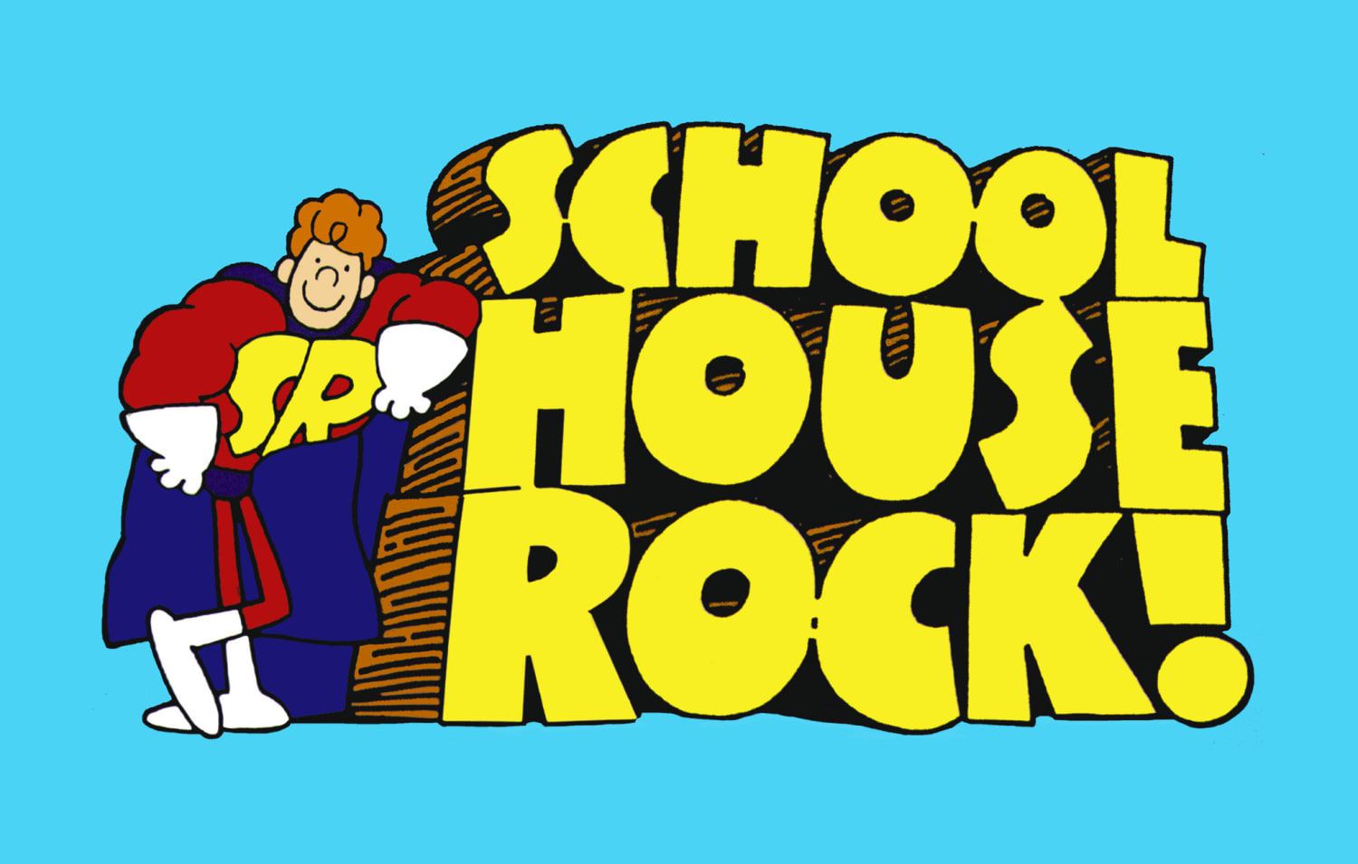 Schoolhouse Rock Characters Black And White