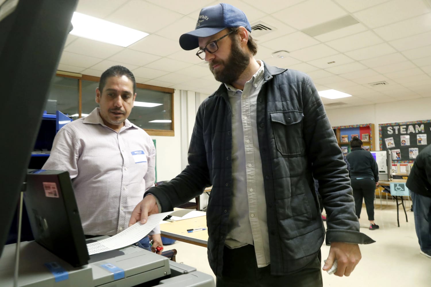 Texas Republican seeks a ban on polling places at schools in the name of ‘school safety’