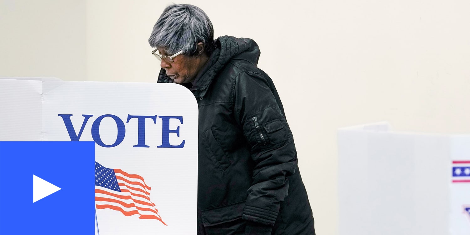 A photo of a Wisconsin voter 