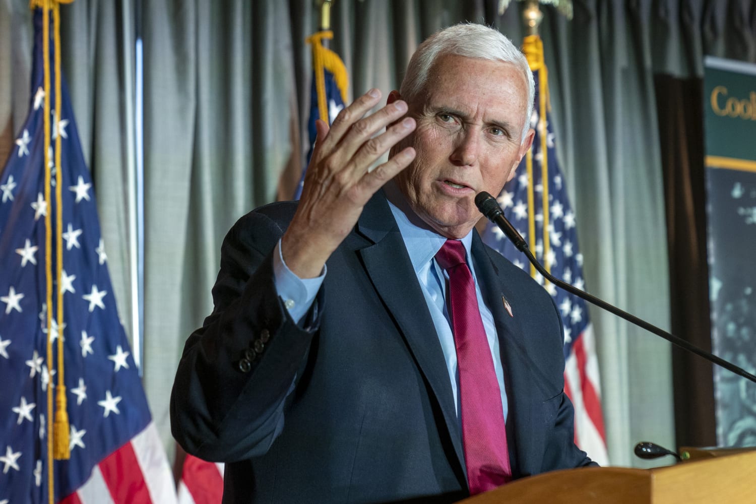 No ‘apologists for Putin’: Pence draws contrast with DeSantis on support for Ukraine