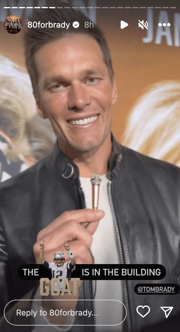 Tom Brady Dons Leather at 80 for Brady Premiere & Announces