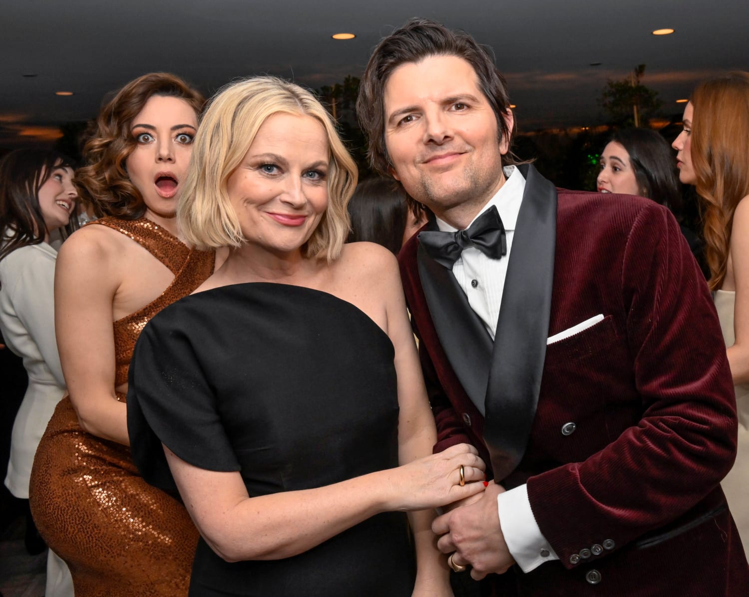 Emmys: Parks and Recreation reunion with Poehler, Plaza, Offerman -  GoldDerby