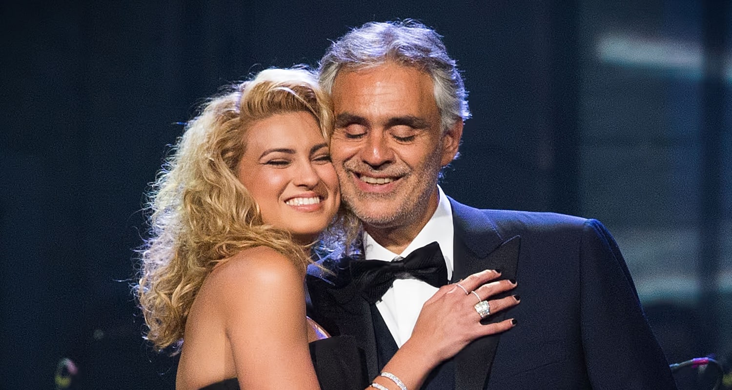 Andrea Bocelli on singing and his new daughter