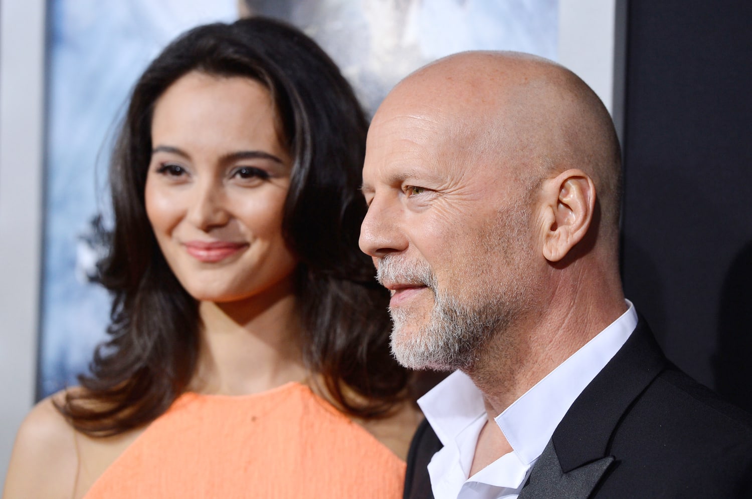 Bruce Willis’ wife tells paparazzi to stop yelling at him after dementia diagnosis