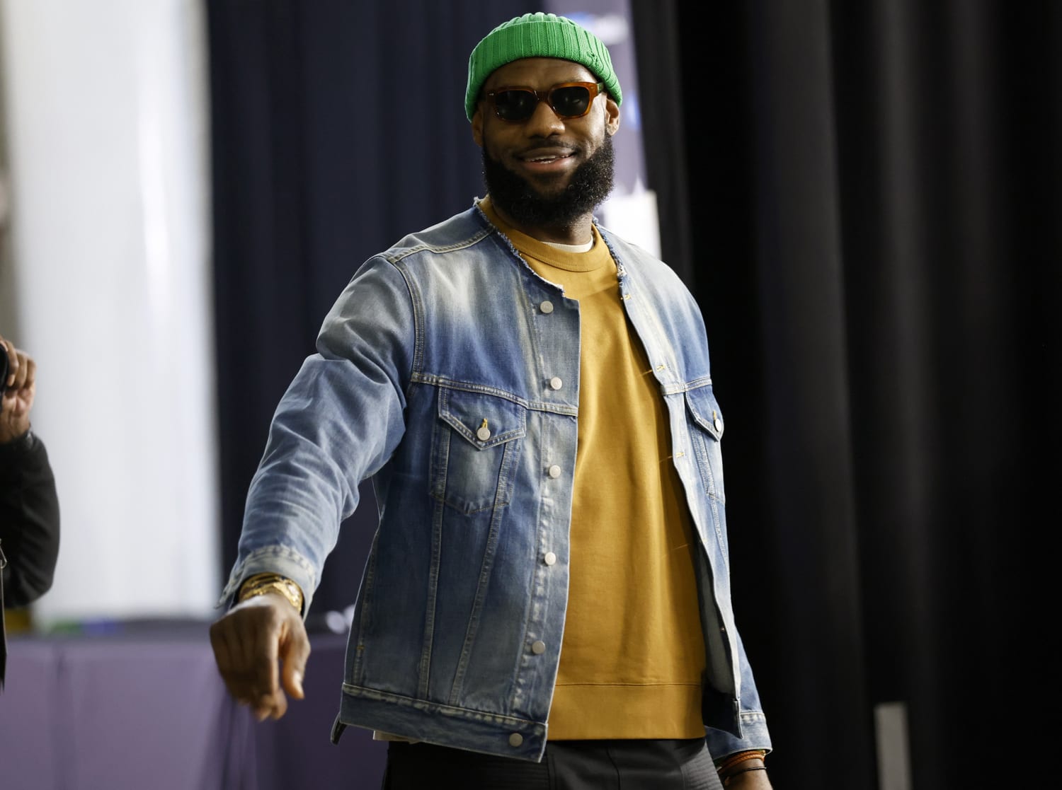 LeBron James is in a New York state of mind