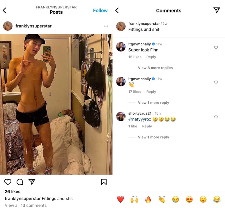 Tennessee lieutenant governor, 79, comments on young gay man's racy  Instagram photos